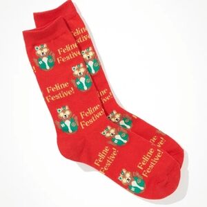 American Eagle Christmas Sock
